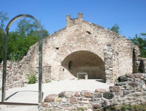 The ruins of St. Peter